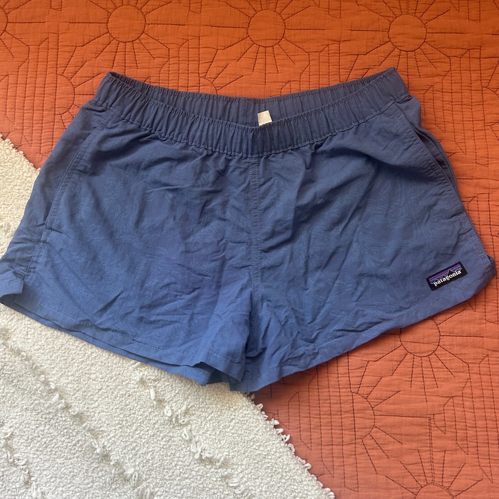 Patagonia Women's Athletic Shorts in Navy